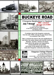 “BUCKEYE ROAD” A Hungarian Neighborhood in Cleveland Buckeye poster-sm-rev